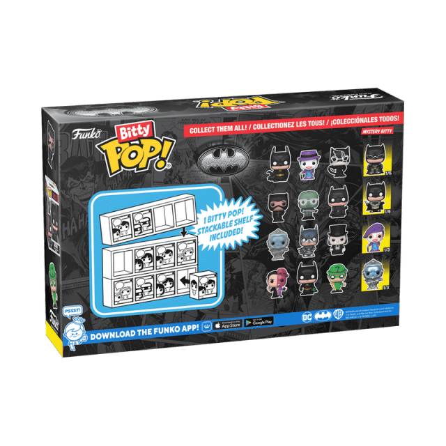 Bitty POP Batman 85th 4PK Bitty POP