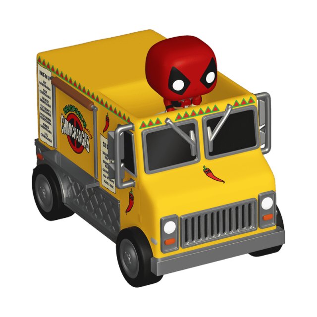 Bitty POP Bitty POP Rides Deadpool Chimichanga Truck