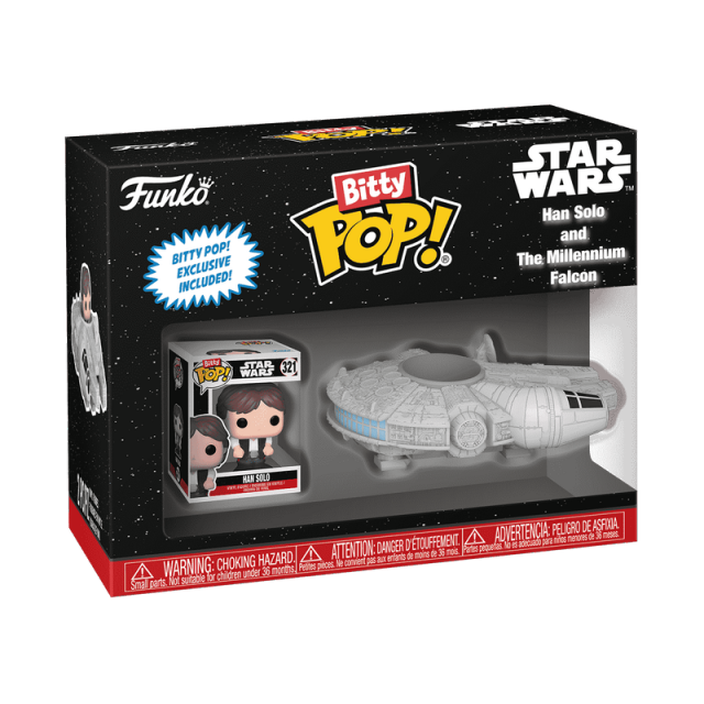 Bitty POP Bitty POP Rides Han Solo with Milennium Falcon