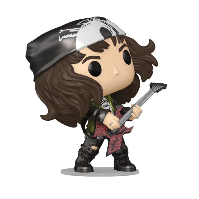 Funko POP 1462 Eddie with Guitar Mettalic