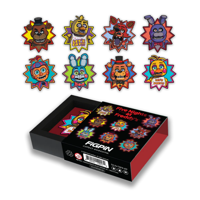  FNAF Mystery Mini Pins