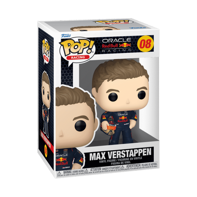 Funko POP 08 Formula 1 - Max Verstappen with Helm