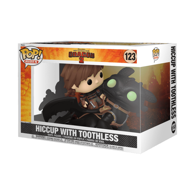 Funko POP 123 Hiccup with Toothless