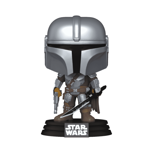 Funko POP 663 Mandalorian with Darksaber