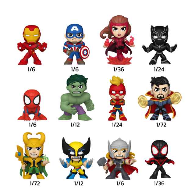 Mystery Minis Marvel Blindbox 2pk balíček