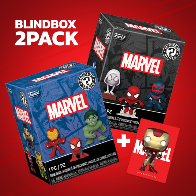 Mystery Minis Marvel Blindbox 2pk balíček