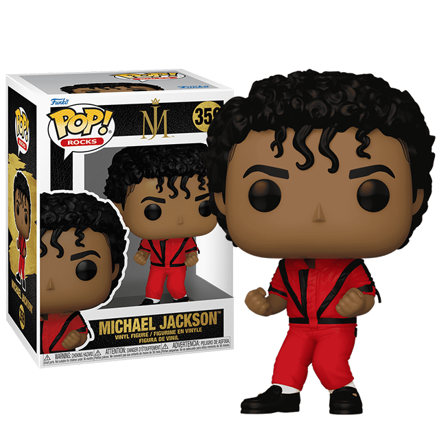 Funko POP! Albums: Michael Jackson - MJ - Thriller - Collectable