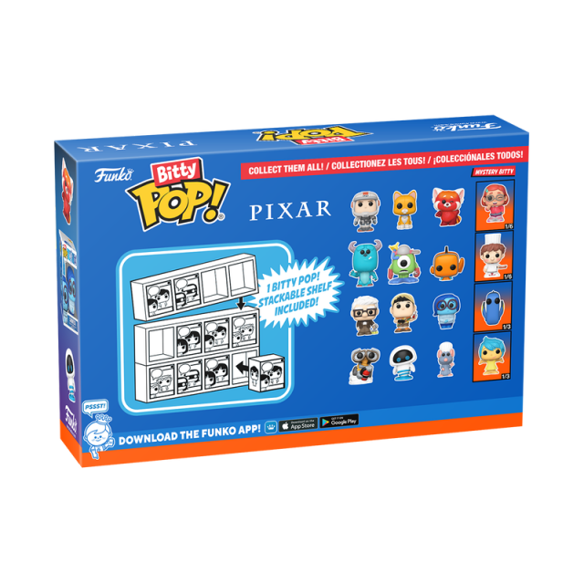 Bitty POP Monsters Pixar 4PK Bitty POP