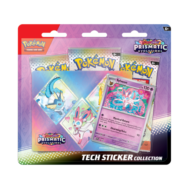 Pokémon Pokémon: Prismatic Evolutions Tech Sticker Collection - Sylveon