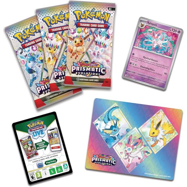 Pokémon Pokémon: Prismatic Evolutions Tech Sticker Collection - Sylveon