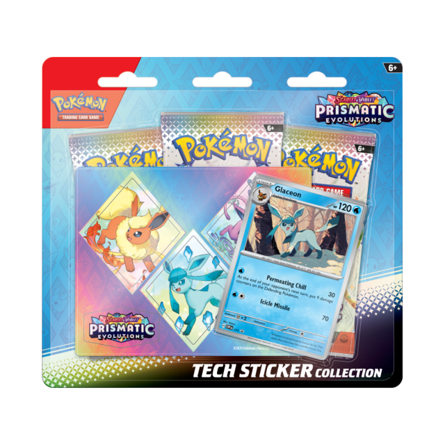 Pokémon Pokémon: Prismatic Evolutions Tech Sticker Collection - Glaceon