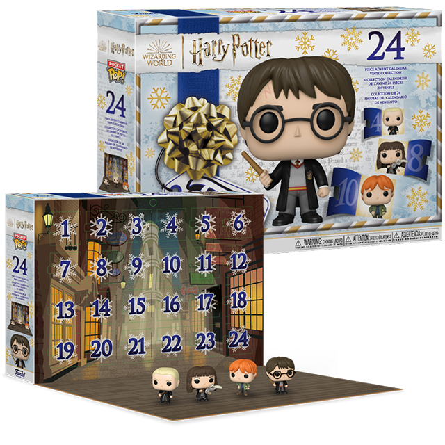 Pocket POP Figures Harry Potter 2022 Advent Calendar 24 figures