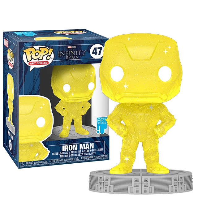 gold iron man funko pop advent calendar