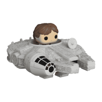 Bitty POP Rides Han Solo with Milennium Falcon