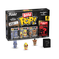 Five Nights at Freddy's Nightmare Bonnie 4PK Bitty POP