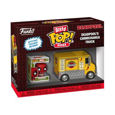 Bitty POP Rides Deadpool Chimichanga Truck