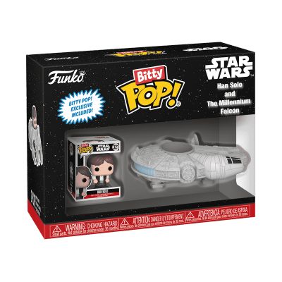 Bitty POP Rides Han Solo with Milennium Falcon