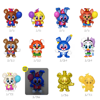 Mystery Minis Five Nights at Freddy’s Security Breach series 2 - Blindbox