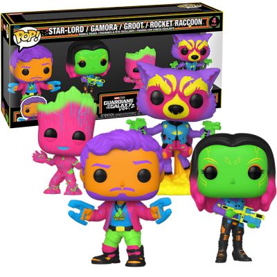 Guardians of the Galaxy Black light 4-Pack