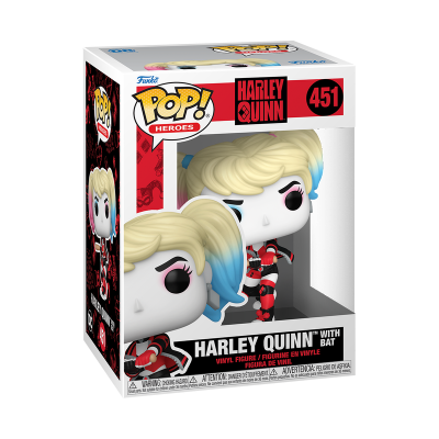 Funko POP 451 Harley Quinn with bat