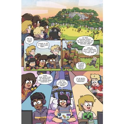 Crew Komiks Minecraft: Třetí kniha příběhů