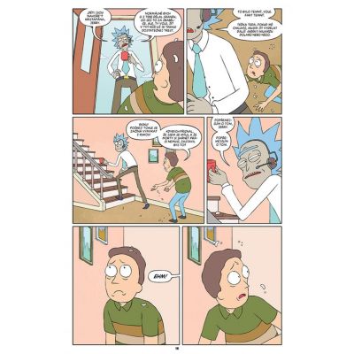 Crew Komiks Rick a Morty 1