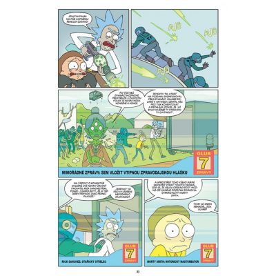 Crew Komiks Rick a Morty 1