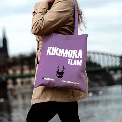 Lavender Čičimora Cotton Tote Bag