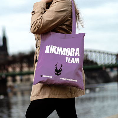 Kikimora Team Lavender Čičimora Cotton Tote Bag