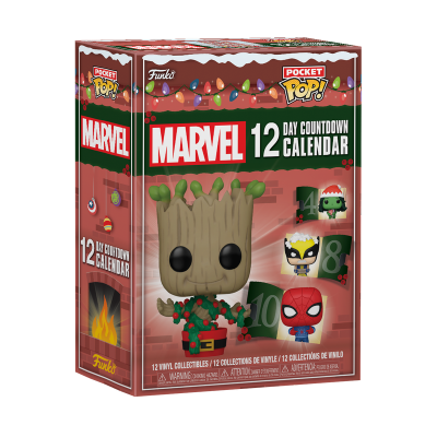 Pocket POP Marvel kalendář 12 figurek