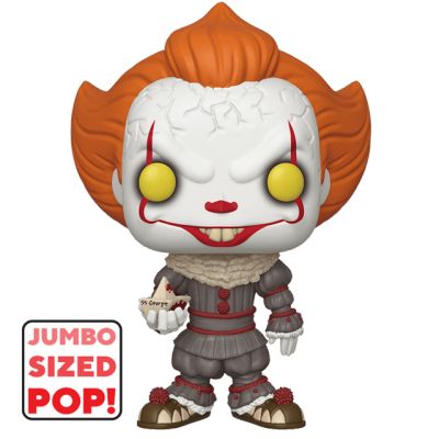 Pennywise with boat - 25cm