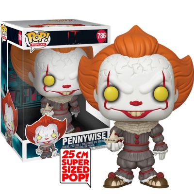 Pennywise s loďkou - 25cm