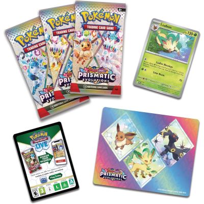 Pokémon: Prismatic Evolutions Tech Sticker Collection - Leafeon