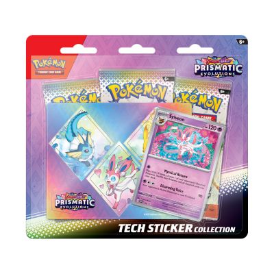 Pokémon: Prismatic Evolutions Tech Sticker Collection - Sylveon