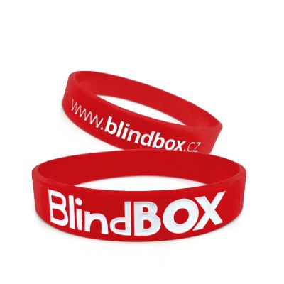 Silicone wristband Premium - Red