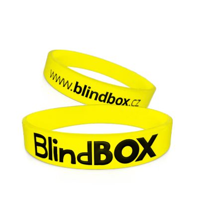 Silicone wristband Premium - Yellow