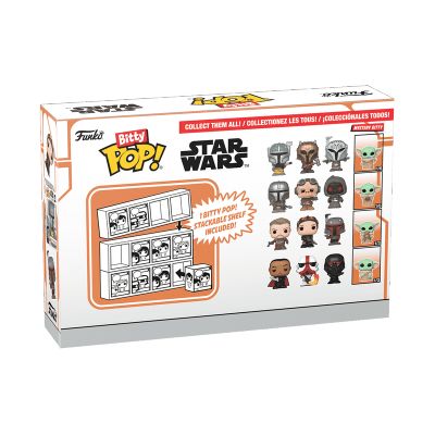 Star Wars Heavy Mandalorian 4PK Bitty POP