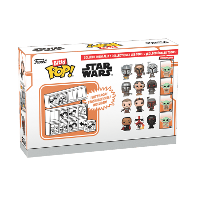 Bitty POP Star Wars Mandalorian 4PK Bitty POP