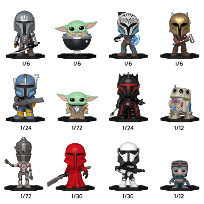 Mystery Minis Star Wars The Mandalorian série 2 - Blindbox