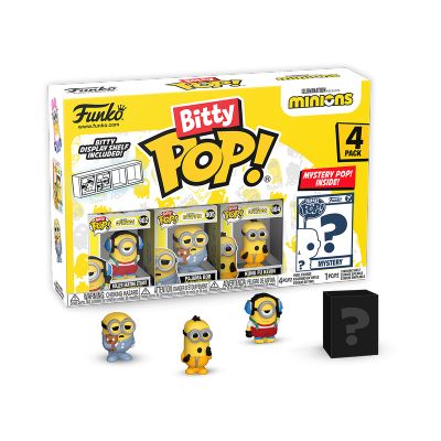 Stuart Minions 4PK Bitty POP