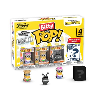 Tourist Jerry Minions 4PK Bitty POP